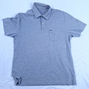 Vineyard Vines Blue Polo Shirt Classic Style